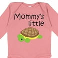 thumbnail image 4 of Inktastic Mommy's Little Turtle Boys or Girls Long Sleeve Baby Bodysuit, 4 of 5