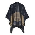 thumbnail image 3 of Shawl Wraps for Women Plus Size Elegant Winter Vintage Pattern Open Front Scarf Poncho Casual Soft Lightweight Shawls And Wraps for Evening Dresses, 3 of 3