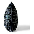 thumbnail image 3 of Vine Visions Indoor/Outdoor Pillow with Removable Cover in Black 26x26, 3 of 6
