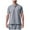 Gray, variant on Men's Shirt 2025 Classic Fit Breathable Pique Cotton Shirts Short Sleeve Untucked Collared Athletic Shirt