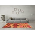 thumbnail image 3 of Ahgly Company Indoor Rectangle Oriental Orange Industrial Area Rugs, 3' x 5', 3 of 4