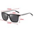thumbnail image 2 of Gafas De Sol Cuadradas De Aluminio Retro Unisex, Accesorios Para Gafas Vintage, Gafas De Sol Para Viajes De Verano Monstrate AP006641-02, 2 of 6