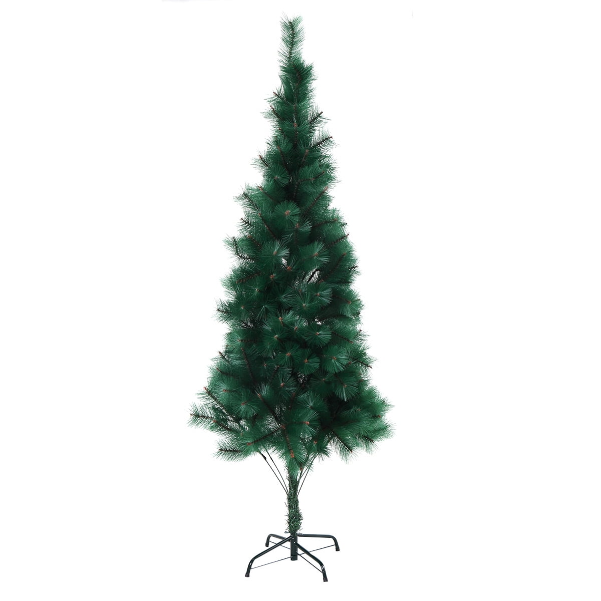 Kepooman 6ft Artificial Pine Christmas Tree with Solid Stand, Christmas Festival Decorations for Indoor - Green Kepooman 6ft Artificial Pine Christmas Tree with Solid Stand, Christmas Festival Decorations for Indoor - Green