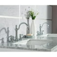 thumbnail image 6 of Water Creation Elizabeth 60" Hardwood Double Bathroom Vanity in White/Chrome, 6 of 9