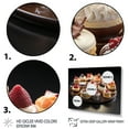 thumbnail image 3 of Designart "Delectable Desserts" Food & Beverage Metal Wall Décor Set, 3 of 5