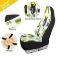 thumbnail image 4 of St Patricks Day fun pattern Car Seat Cover 2 Piece Set Saddle Blanket Carseat Universal Fit for Vehicle Sedan SUV, 4 of 5
