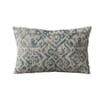thumbnail image 5 of Plutus Brands Blue Plutus Artistic Plaid Luxury Throw Pillow 16 in x 16in, Double Sided 16" x 16", 5 of 9