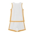thumbnail image 4 of Enjoytime Womens Two Piece Sets 2026 Color Block Sleeveless Tops Shirts Matching Set Summer Casual Travel Outfits, 4 of 6