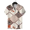 thumbnail image 2 of Camisas de playa para hombre 2024, camisas casuales frescas de verano con estampado 3D de coco, camisas de manga corta con solapa, camisas de calle, ropa para hombres y mujeres, 2 of 5