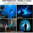 thumbnail image 5 of Diving Torch, Scuba Diving Light Rechargeable, Underwater Flashlight Dive Torch, 2000 Lume, 5 of 5