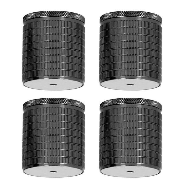 4 Pcs Rehausseurs de Meubles en Alliage d'Aluminium Design Intégré Hauteur Réglable 43 à 75mm Support Surélevé pour Canapé Chaise avec Capacité de Charge de 50 à 500kg pour Canapé, Lit, Armoire, Table