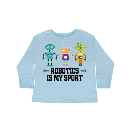 

Inktastic Robotics is my Sport Gift Toddler Boy or Toddler Girl Long Sleeve T-Shirt