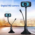 thumbnail image 2 of Birdeem Led Hd Webcam Desktop Computer Pc Video Usb with Microphone Night Vision Camera, 2 of 12