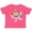 Vintage Hot Pink, variant on Inktastic Monkey Love Tutu Dance Girls Toddler T-Shirt