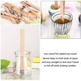 thumbnail image 4 of VABNEER Wood Candle Wicks with Iron Stand Sustainer for Handmade DIY Craft Making 13 x 130mm（50 Sets）, 4 of 7