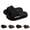 Black, variant on PADFRYBK Summer Casual Slippers For Mens Versatile Thick-Soled Slippers Wearproof Odorproof Shoes Suitable For Home And Bathroom Use.