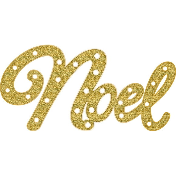 Heidi Swapp Marquee Christmas Plastic Noel Shapes