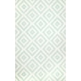 thumbnail image 2 of nuLOOM Kellee Contemporary Wool Area Rug, 5' x 8', Aqua, 2 of 2