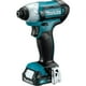 thumbnail image 2 of Kit de destornilladores de impacto inalámbricos Makita DT03R1 12V Max CXT, 2 of 4