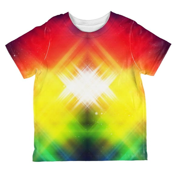 Galaxy Nova 70s Flashback All Over Toddler T Shirt Multi 4T