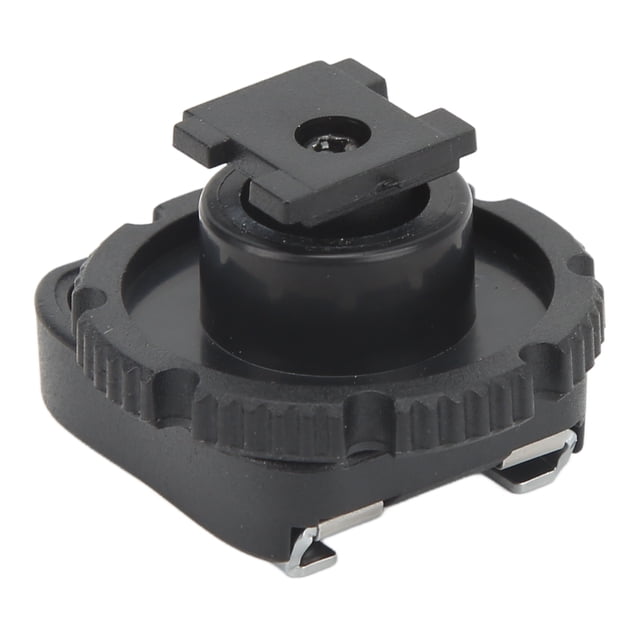 Adaptador de zapata de aluminio y plástico Adaptador de montaje de zapata de aluminio Convertidor Accesorios de videocámara DV para DCR SR82