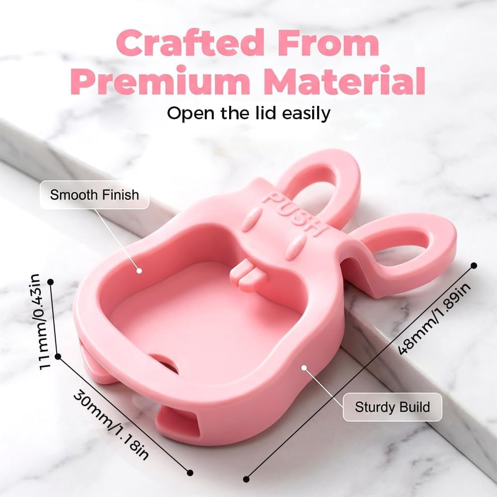 Colorful Can Tab Openers & Leak-Proof Drink Covers, 2026 New Cute One-Hand Soda Can Opener and Reusable Protector Caps for Coke, Beer, Soda, Aluminum Cans for Party, BBQ, Camping (24PCS)