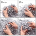 thumbnail image 3 of 100g Shredded Tissue Paper Iridescent Shredded Paper for Hamper Filling DIY Gift Wrapping and Basket Filling, 3 of 5