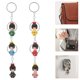 thumbnail image 5 of 6pcs Muñeca de dibujos animados llavero kimono muñeca llavero anillo adorable colgantes colgantes, 5 of 5