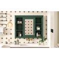 thumbnail image 3 of 35'' x 27.5'' Wall-Mounted MDF Cabinet with High-Quality Board | Ample Storage in Bathroom | Keep Items Tidy and Protected, 3 of 3