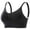 Black, variant on Women's Bras Lightweight Seamless No Wire T-Shirt Bra Flat Seam Design Invisible Under Thin Shirts S-3XL