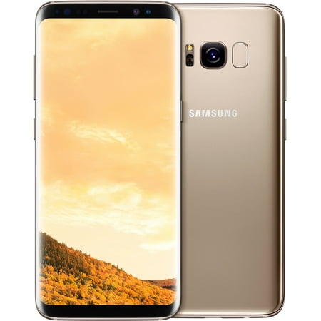 Samsung Galaxy S8 G950F 64GB Unlocked GSM Phone w/ 12MP Camera - Maple Gold (International Version)
