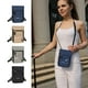 thumbnail image 1 of Bolso bandolera de viaje para hombres y mujeres - Pequeña bolsa de cuello resistente al agua con cartera de pasaporte y bolsillo para el móvil, 1 of 6