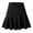 Black, variant on hotojiny Corduroy Skirt for Women Fall Spring Outfit Fashion Flowy High Waist A-Line Mini Skirt with Ruffle Hem