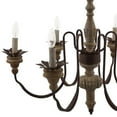 thumbnail image 5 of Bountiful Vintage French Pendant Ceiling Light Candelabra Chandelier, 5 of 5