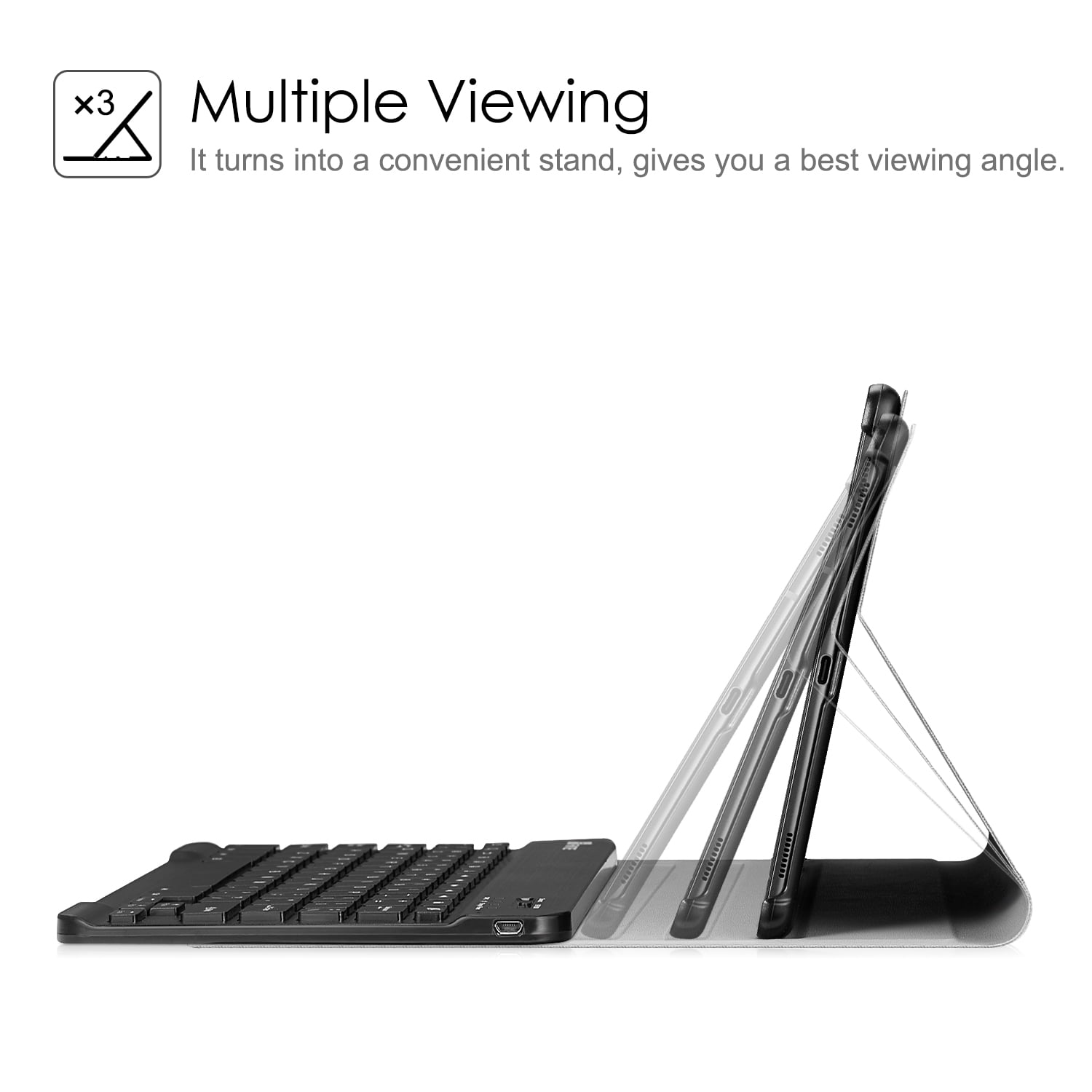 Fintie Wireless Bluetooth Keyboard Case for Samsung Galaxy Tab S5e 10.5 2019 Model SM-T720/T725 Slim Cover