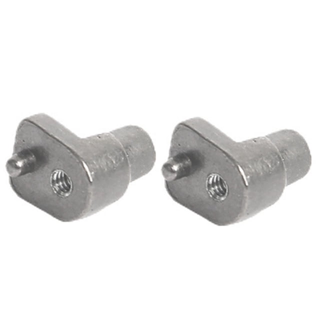 2X D12 Accesorios de Dirección de Metal Piezas de Actualización del Bloque de Dirección para D12 1/10 RC Coche de Deriva, Titanio