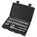 STANLEY 30-Piece 1 4" Socket Set SAE, Chrome | 92-804 by Stanley Black & Decker