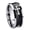 Black Concave, variant on Christian Cross Religious 8MM Concave Black Tungsten Men Ring