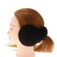 thumbnail image 4 of Calentadores de invierno Hugo unisex Orejeras de felpa estirables plegables Detrás de la cabeza Negro, 4 of 10
