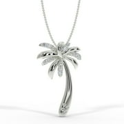 Belinda Jewelz Diamond Palm Tree Pendant