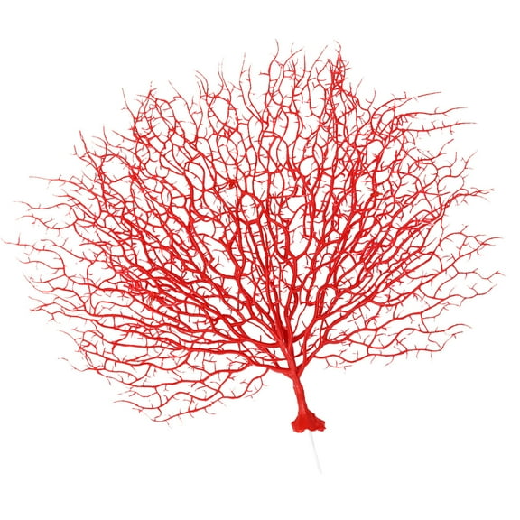 Milisten 1Pcs Artificial Red Coral for Landscape Decoration in Aquarium and Office