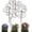 L, variant on Metal Plant Support Ring for Peony Cages & Garden, 2026 New Peony Cages and Supports, Decorative Grow Through Rings for Outdoor Plants for Peonies, Dahlias, Roses, Lilies, Hydrangeas, Tomatoes (L,2)