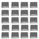 thumbnail image 1 of Houderco 20Ud Tapas Para Perillas De Mezclador Dj Gris Plástico Duradero Compatible Con Potenciómetros Deslizantes, 1 of 7