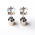 thumbnail image 2 of Heliisoer LED Diamond Luminous Earrings Cool Colorful Flashing Earrings With LED Lights, 2 of 3