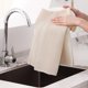 thumbnail image 4 of Paños de cocina extragrandes de tejido gofrado 100 % algodón, ultrasuaves, absorbentes y de secado rápido, 50 x 71 cm, paquete de 4, color beige, 4 of 5