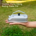 thumbnail image 1 of LJNYFDC Cookware Portable Camping Kettle Small Capacity Rectangle Pot Food Grade Multifunctional Cookware Aluminum Outdoor Picnic Hiking 300ml, 1 of 6