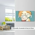thumbnail image 5 of cute cat eating Switch Cover Decorative Wall Plate / 4-Gang 4-Toggle / Standard Size 4.5x8 in, 5 of 5