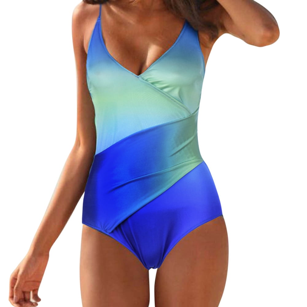 walmart women's swimwear one piece