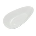 thumbnail image 5 of Resenkos Freestanding Soaking Bathtub, Bathtub, 59" Freestanding Solid Surface Bathtub with Overflow and Pop-up Drain, Glossy White, 5 of 10