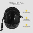 thumbnail image 5 of Lixada Ski Helmet with Ski Goggles, Light Weight Snowboard Helmet and 2-in-1 Visor Detachable Goggles Set, Snow Sport Helmets for Men Women, 5 of 10